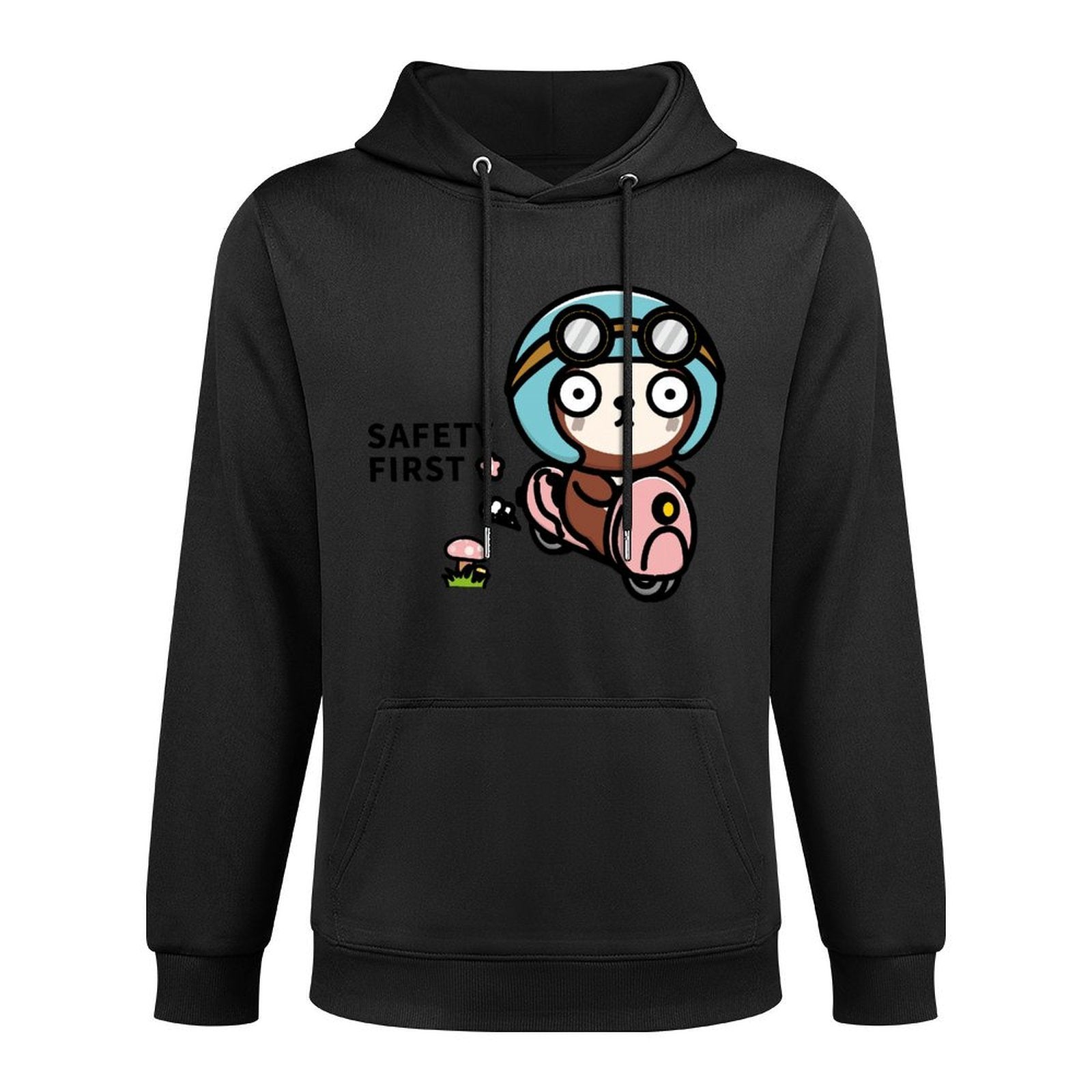 EverydayComfort StreetStyle Front Graphic Hoodies